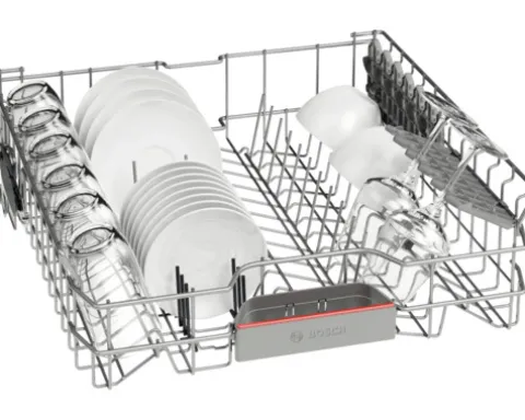 Bosch Vollintegrierter Geschirrspüler 60 cm für 13 Maßgedecke 9 l 46 dB (A) SMV4HTX14E