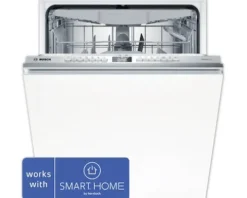Bosch Vollintegrierter Geschirrspüler 60 cm für 14 Maßgedecke 9 l 42 dB (A) SBH4ECX28E
