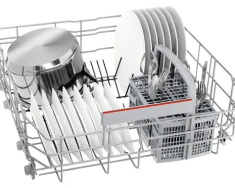 Bosch Vollintegrierter Geschirrspüler 60 cm für 13 Maßgedecke 9 l 42 dB (A) SMV4EAX28E