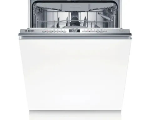 Bosch Vollintegrierter Geschirrspüler 60 cm für 14 Maßgedecke 9 l 44 dB (A) SBV4EVX08E