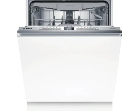 Bosch Vollintegrierter Geschirrspüler 60 cm für 14 Maßgedecke 9 l 44 dB (A) SMV4EVX08E