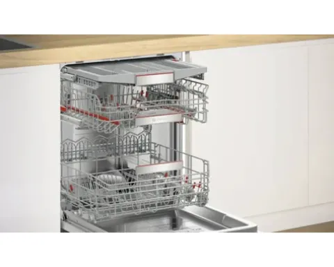 Bosch Vollintegrierter Geschirrspüler 60 cm für 14 Maßgedecke 9,5 l 42 dB (A) SBD8TCX04E