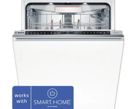 Bosch Vollintegrierter Geschirrspüler 60 cm für 14 Maßgedecke 9,5 l 42 dB (A) SBD8TCX04E