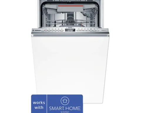 Bosch Vollintegrierter Geschirrspüler 45 cm für 10 Maßgedecke 9,5 l 44 dB (A) SPV4HMX49E