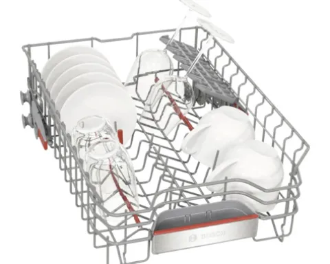 Bosch Vollintegrierter Geschirrspüler 45 cm für 10 Maßgedecke 8,7 l 44 dB (A) SPV6EMX09E