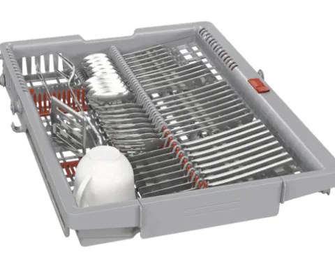 Bosch Vollintegrierter Geschirrspüler 45 cm für 10 Maßgedecke 8,7 l 44 dB (A) SPV6EMX09E