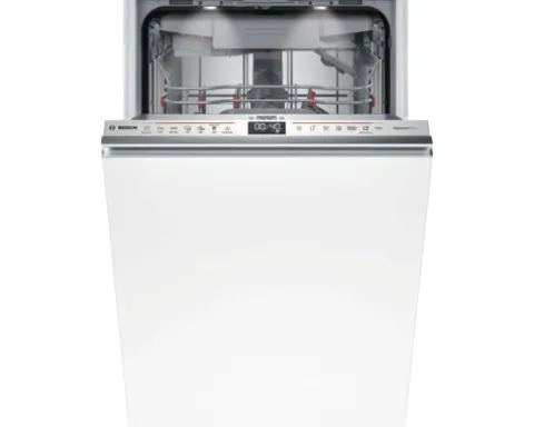 Bosch Vollintegrierter Geschirrspüler 45 cm für 10 Maßgedecke 8,7 l 44 dB (A) SPV6EMX09E
