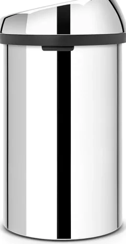 Brabantia Abfallbehälter Mit Soft Touch Öffnung 60 Liter HxBxT 71 x 40 x 40 cm Metall Edelstahl
