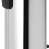 Brabantia Klassischer Tretmülleimer Mit Soft Verschluss 12 Liter HxBxT 41,1 x 25,1 x 33,8 cm Metall Edelstahl