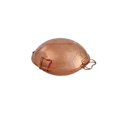 Cataplana - Kupfer, für die Zubereitung von Fisch, Fleisch und Meeresfrüchten, 21cm