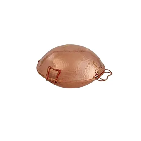 Cataplana - Kupfer, für die Zubereitung von Fisch, Fleisch und Meeresfrüchten, 30cm