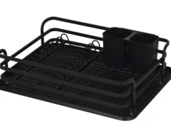 CENTA Abtropfgestell 32x43x12 cm schwarz matt
