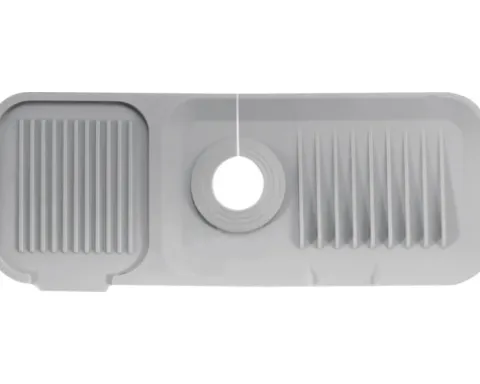 CENTA Abtropfmatte 370 x 140 mm grau