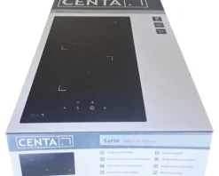 CENTA Domino Kochfeld SARIN 30 x 52 cm 2 Kochzonen Sarin 30