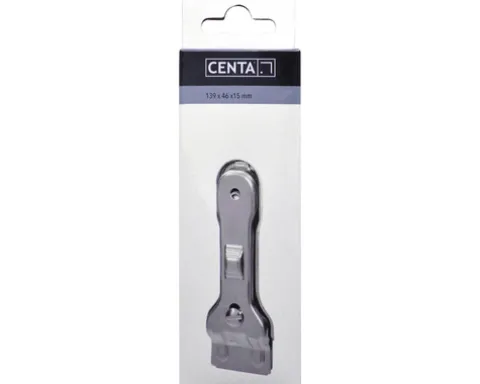 CENTA Glas- und Kochfeldreiniger Glasschaber edelstahl
