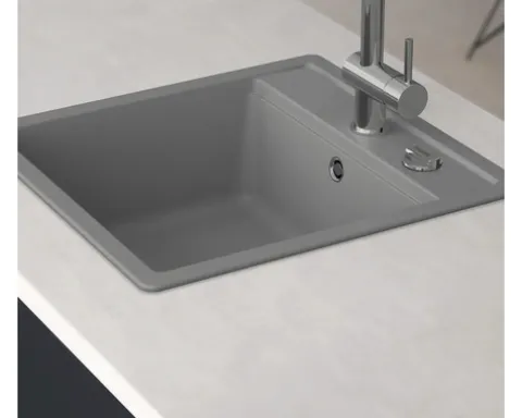 CENTA Spüle ALKOR 50 490 x 510 mm grau ALCOR 50 LG