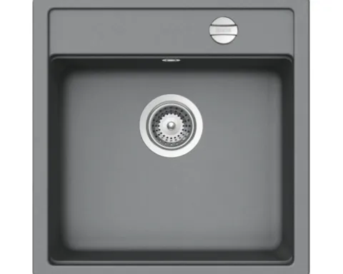 CENTA Spüle ALKOR 50 490 x 510 mm grau ALCOR 50 LG
