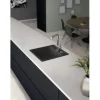 CENTA Spüle ALKOR 50 490 x 510 mm schwarz ALCOR 50 BL