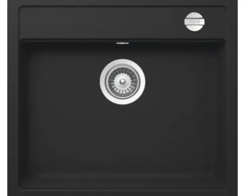 CENTA Spüle BATEN 60 570 x 510 mm schwarz BATEN 60 BL