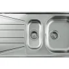 CENTA Spüle Bunda 60 1000 x 500 mm edelstahl 195150000