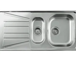 CENTA Spüle Bunda 60 1000 x 500 mm edelstahl 195150000