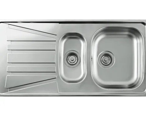 CENTA Spüle Bunda 60 1000 x 500 mm edelstahl 195150000