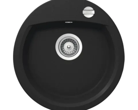 CENTA Spüle CAPELLA 45 470 x 490 mm schwarz CAPELLA 45 BL