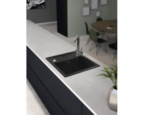 CENTA Spüle CASTULA 45 580 x 500 mm schwarz Castula 45BL