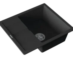 CENTA Spüle CASTULA 45 580 x 500 mm schwarz Castula 45BL