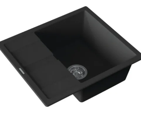 CENTA Spüle CASTULA 45 580 x 500 mm schwarz Castula 45BL