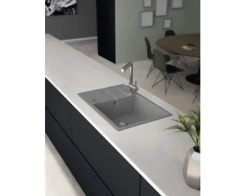 CENTA Spüle FELIS 60 780 x 500 mm grau FELIS 60 LG