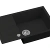 CENTA Spüle FELIS 60 780 x 500 mm schwarz FELIS 60 BL