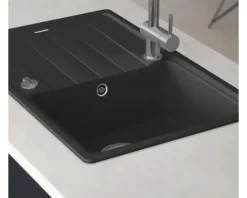 CENTA Spüle GINAN 45 780 x 500 mm schwarz GINAN 45 BL