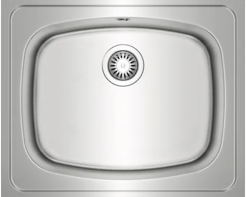CENTA Spüle Gudja 60 600 x 510 mm edelstahl 195010006