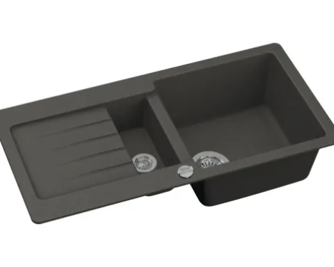 CENTA Spüle MERGA 60 860 x 435 mm asphalt dunkelgrau MERGA 60 DG