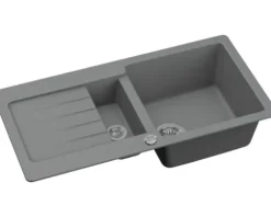 CENTA Spüle MERGA 60 860 x 435 mm grau MERGA 60 LG