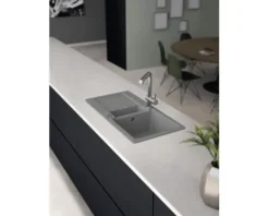 CENTA Spüle MERGA 60 860 x 435 mm grau MERGA 60 LG