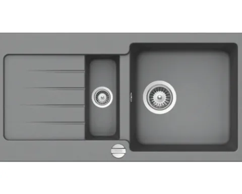 CENTA Spüle MERGA 60 860 x 435 mm grau MERGA 60 LG
