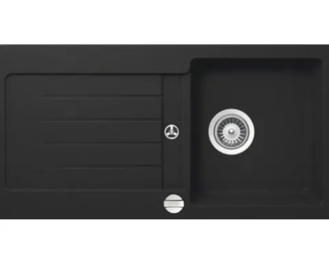 CENTA Spüle NAOS 45 860 x 435 mm schwarz NAOS 45 BL