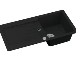 CENTA Spüle NAOS 45 860 x 435 mm schwarz NAOS 45 BL