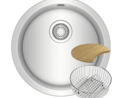 CENTA Spülen-Set MAIA 45 450 x 450 mm edelstahl 195020004