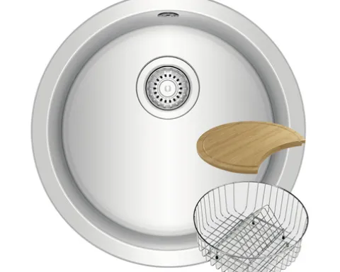 CENTA Spülen-Set MAIA 45 450 x 450 mm edelstahl 195020004