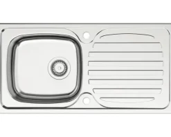 CENTA Spüle RIGIL 860 x 435 mm edelstahl