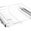 CENTA Teleskop Schublade für 60er Schrank chrom