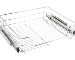 CENTA Teleskop Schublade für 60er Schrank chrom