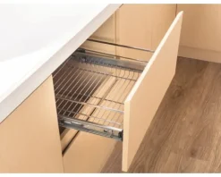 CENTA Teleskop Schublade für 50er Schrank chrom