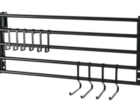 CENTA Wandregal REGULUS 600 x 280 mm schwarz matt