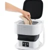 CLEANmaxx Mini-Waschmaschine faltbar Fassungsvermögen 1 kg 260 U/min