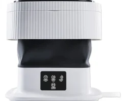 CLEANmaxx Mini-Waschmaschine faltbar Fassungsvermögen 1 kg 260 U/min