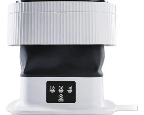 CLEANmaxx Mini-Waschmaschine faltbar Fassungsvermögen 1 kg 260 U/min